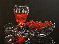 IMG 4201 strih  Rybíz - 50 x 50 cm - dostupné v galerii V-ATELIER Tišnov